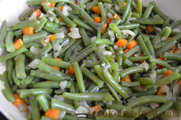 Délicieux haricots verts - comment faire cuire les haricots verts, une étape par étape des photos de recettes