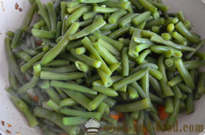 Délicieux haricots verts - comment faire cuire les haricots verts, une étape par étape des photos de recettes