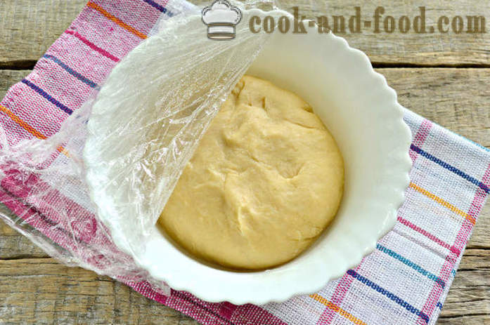 Crème anglaise pasties - comment faire cuire feuilletés maison, étape par étape des photos de recettes