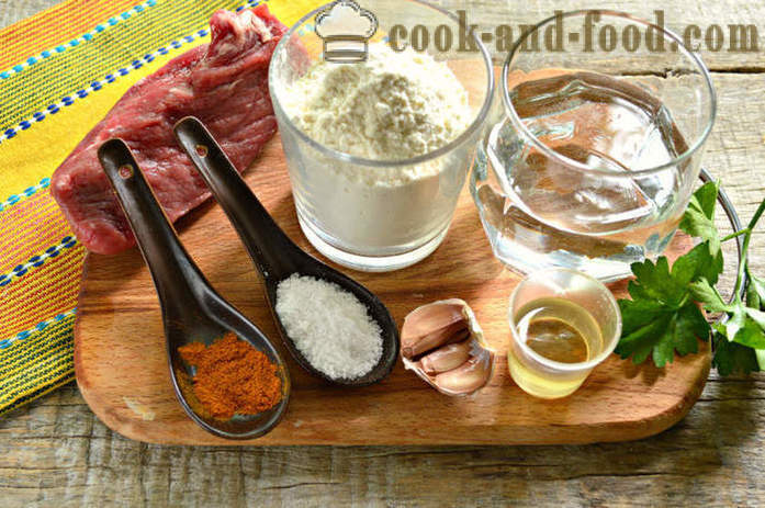 Soupe Haltama ou boulettes à l'agneau et le bouillon - comme cuisinier délicieuse soupe de mouton, étape par étape des photos de recettes