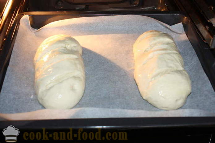 Pain en tranches dans le four - comment faire cuire le pain en tranches dans le four à la maison, étape par étape les photos de recettes