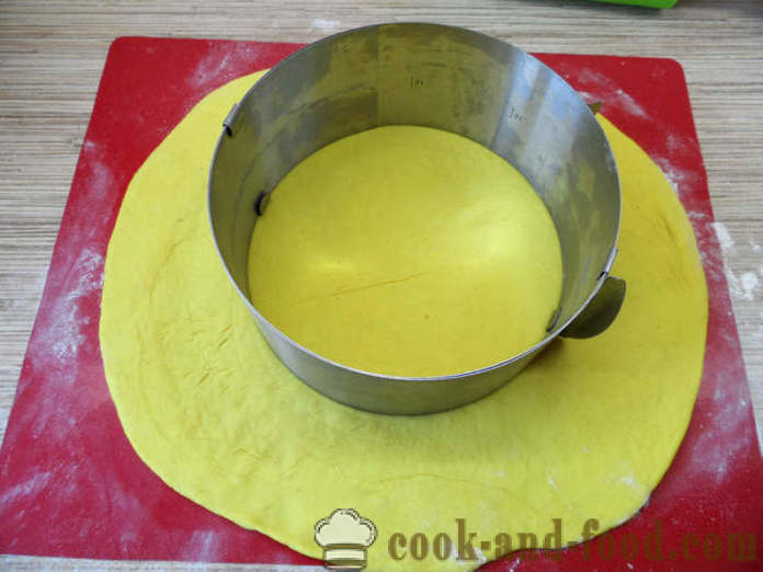 La viande de petits gâteaux de tournesol - comment faire un gâteau de levure, de tournesol, étape par étape les photos de recettes