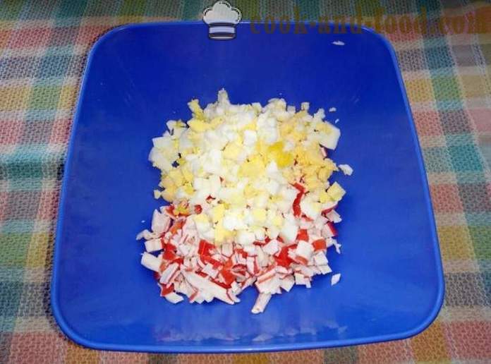 Pita avec des bâtons de crabe avec oeuf et mayonnaise - comment faire rouler de crabe lavash, étape par étape des photos de recettes