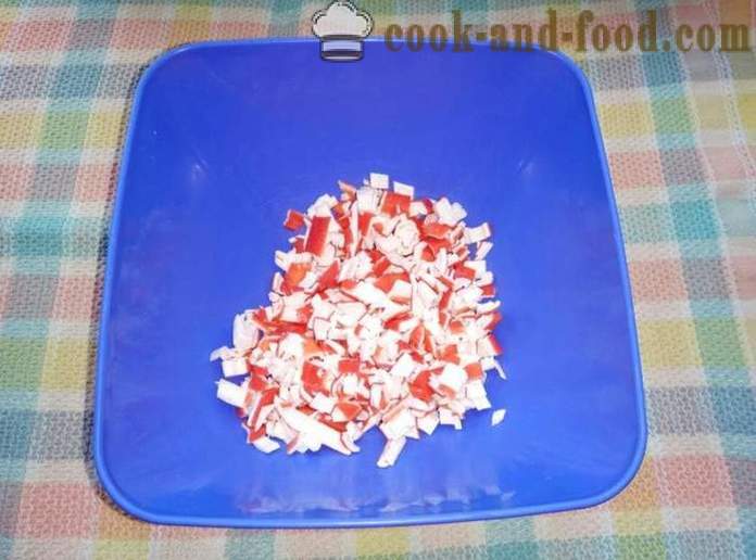 Pita avec des bâtons de crabe avec oeuf et mayonnaise - comment faire rouler de crabe lavash, étape par étape des photos de recettes