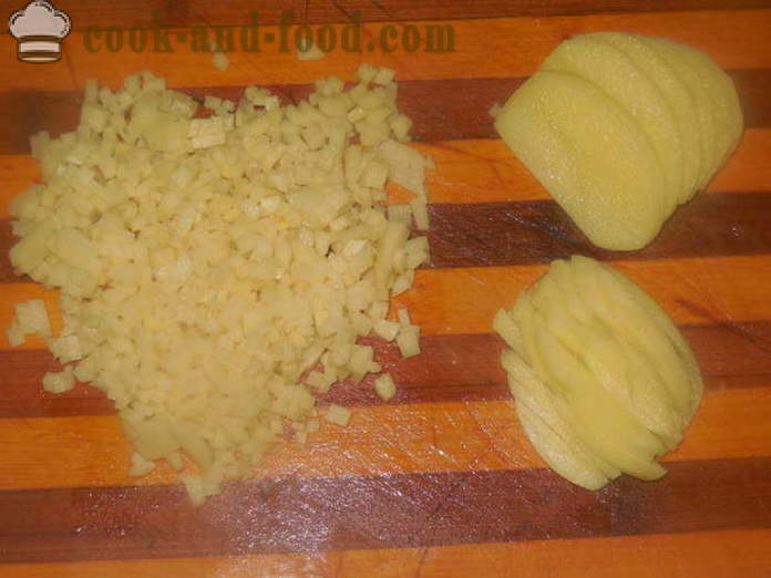 Boulettes sans viande avec des pommes de terre et d'oignons crus - comment faire cuire des boulettes avec pommes de terre crues, étape par étape des photos de recettes