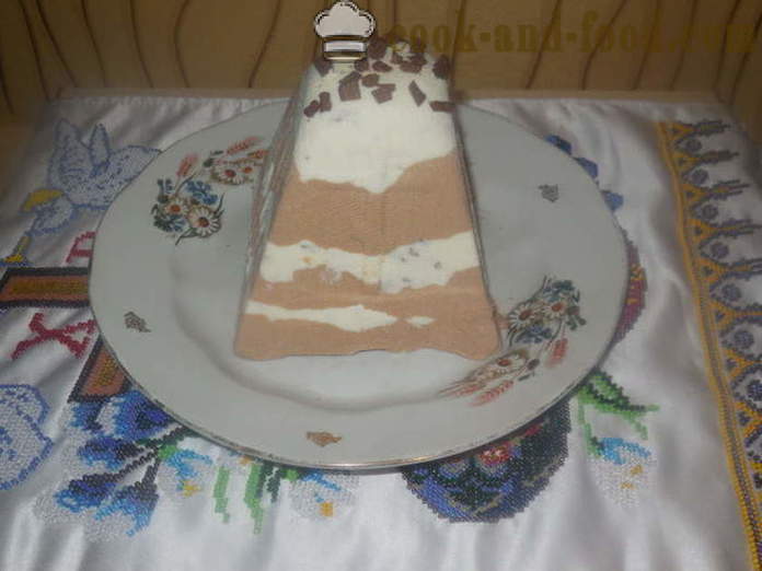 Curd Pâques à la crème et le chocolat - comment faire cuire Pâques caillé sans oeufs, étape par étape les photos de recettes
