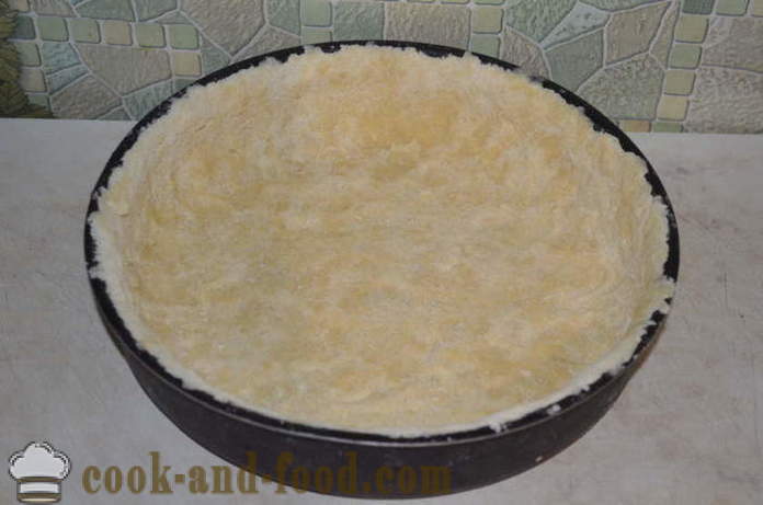 Tsar gâteau au fromage avec fromage à la crème dans le four - comment faire cuire une pâte à tarte au fromage, une étape par étape des photos de recettes