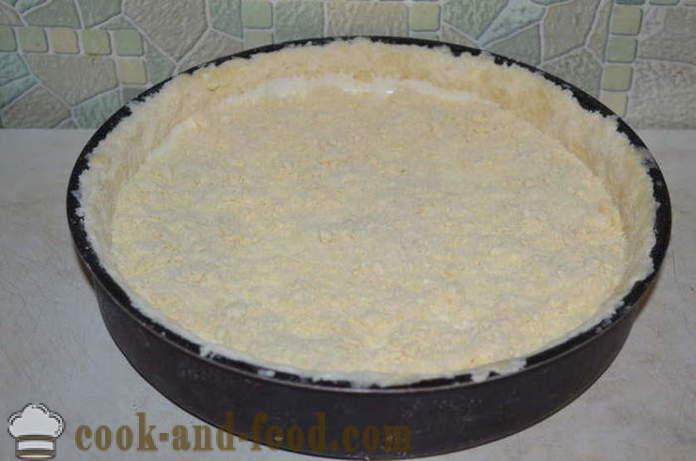 Tsar gâteau au fromage avec fromage à la crème dans le four - comment faire cuire une pâte à tarte au fromage, une étape par étape des photos de recettes
