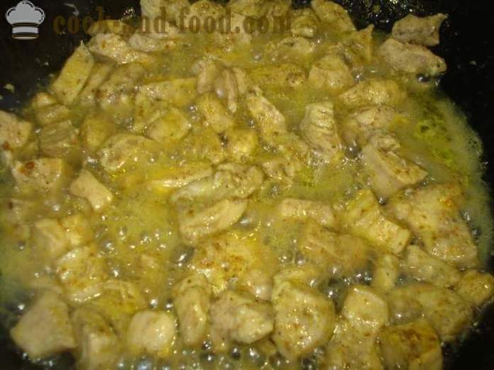 Délicieux farce de poulet - comment faire cuire un poulet de remplissage, étape par étape les photos de recettes