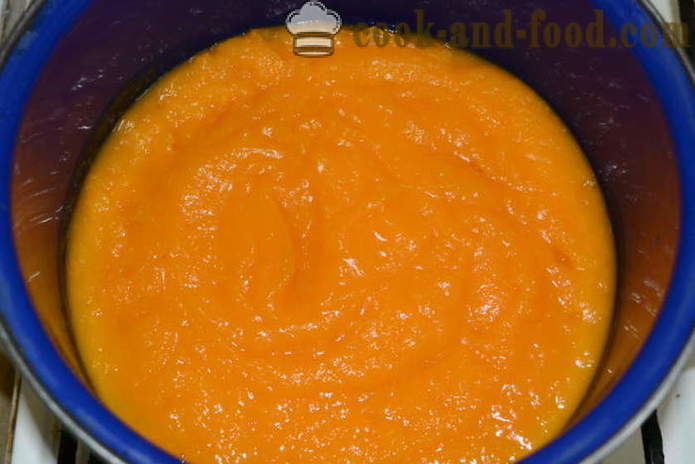 Crème de citrouille, les carottes et le céleri sans crème - comment faire cuire une délicieuse soupe à la citrouille, une étape par étape des photos de recettes