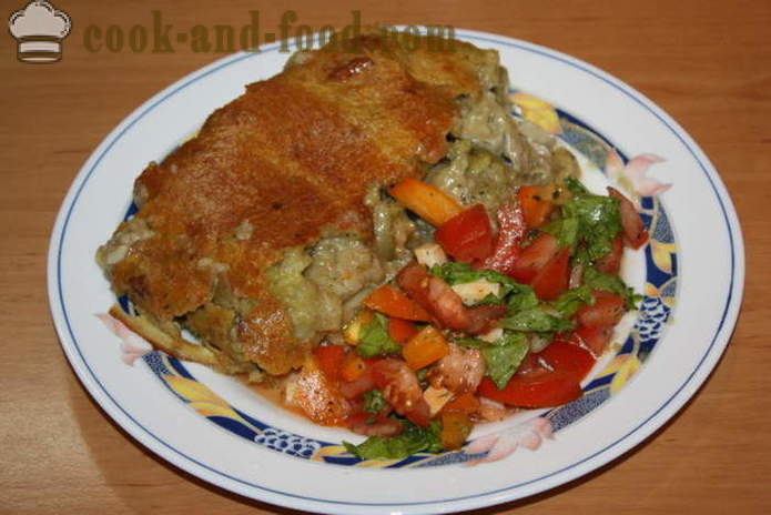 Poisson cuit au four dans la pâte dans le four - comment faire cuire le poisson dans la pâte au four, avec une étape par étape des photos de recettes