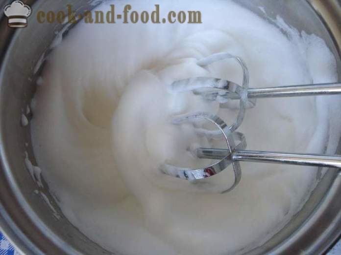 Délicieux gâteau ou meringue meringue - comment faire cuire la meringue dans multivarka, étape par étape des photos de recettes