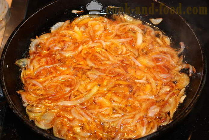 Sans viande gnocchis à la sauce tomate et l'oignon - comment faire cuire un gnocchi de pommes de terre, étape par étape des photos de recettes