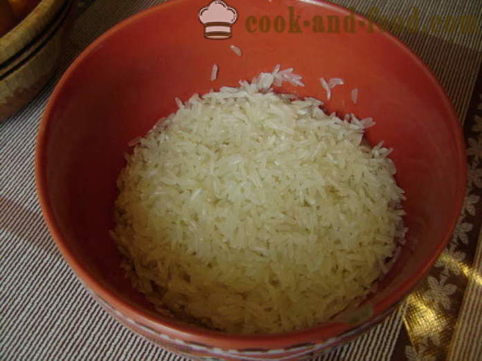 Délicieux garniture de riz grumeleuse - comment faire cuire la garniture de riz croustillant en chinois, une étape par étape des photos de recettes
