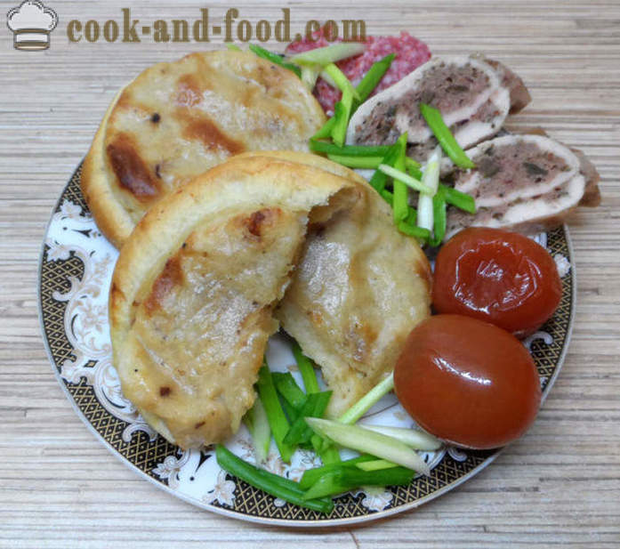 Shangi délicieuses pommes de terre à partir de pâte de levure - Shangi comment faire cuire des pommes de terre au four, avec une étape par étape des photos de recettes