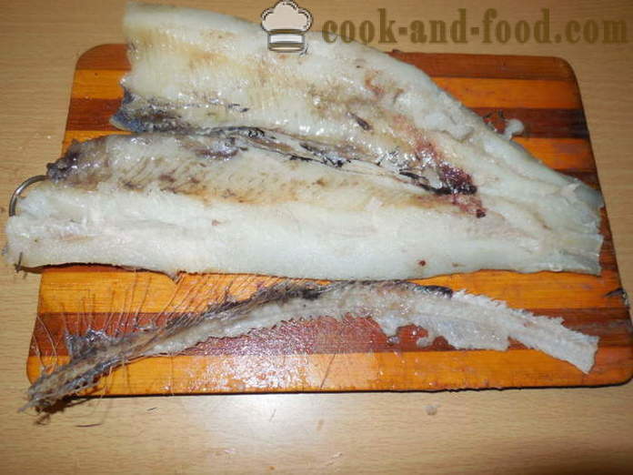 Délicieux poisson farci - comment faire cuire le poisson et le riz hachée fourrée, avec une étape par étape des photos de recettes