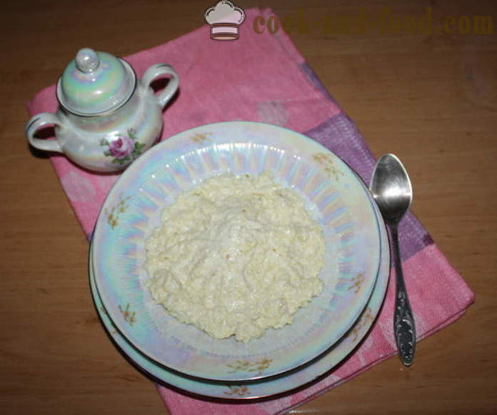 La bouillie de mil avec du lait et une banane - comment faire cuire la bouillie de mil avec du lait correctement, étape par étape des photos de recettes