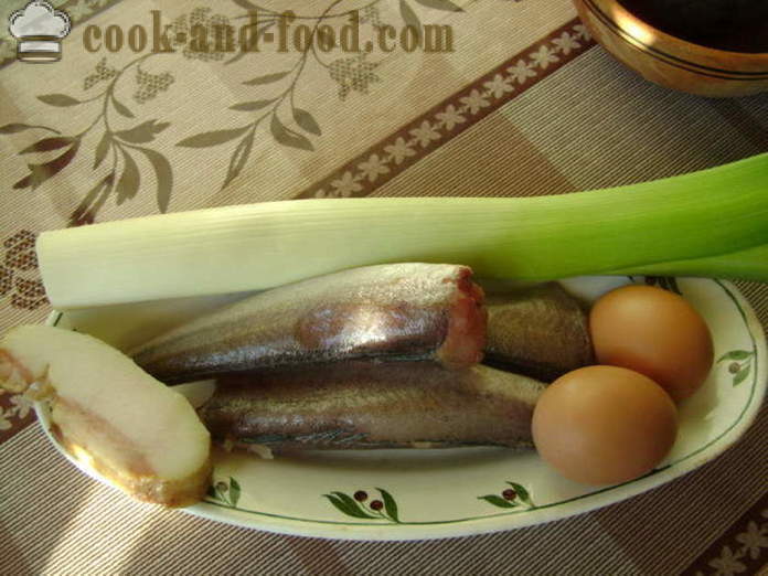 Casserole de poisson - comment faire cuire casserole de poisson au four, avec une étape par étape des photos de recettes