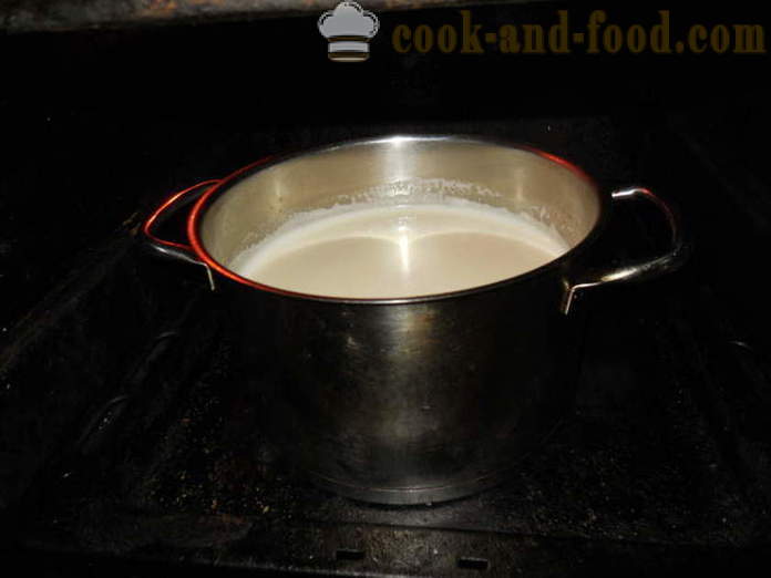 Casserole délicieux à base de colostrum de vache et oeuf - comme cuisinier dans le four colostrum, une étape par étape des photos de recettes