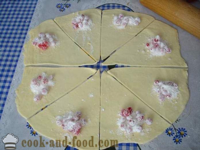 Bagels Puff - comment faire des bagels de la pâte feuilletée fini, avec une étape par étape des photos de recettes