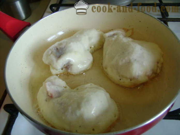 Ailes de poulet à la pâte dans la poêle - comment faire cuire des ailes de poulet dans la pâte, avec une étape par étape des photos de recettes