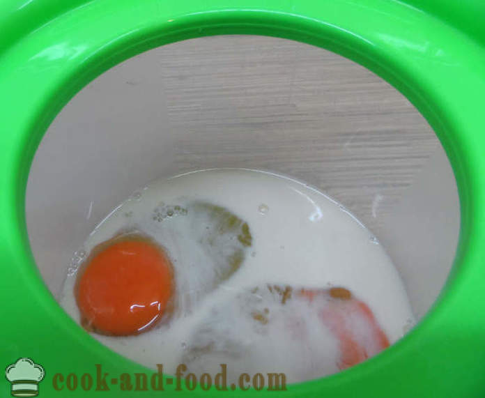 Omelette à vapeur dans multivarka avec du lait et des légumes - comment faire cuire des œufs brouillés pour un couple, avec une étape par étape des photos de recettes