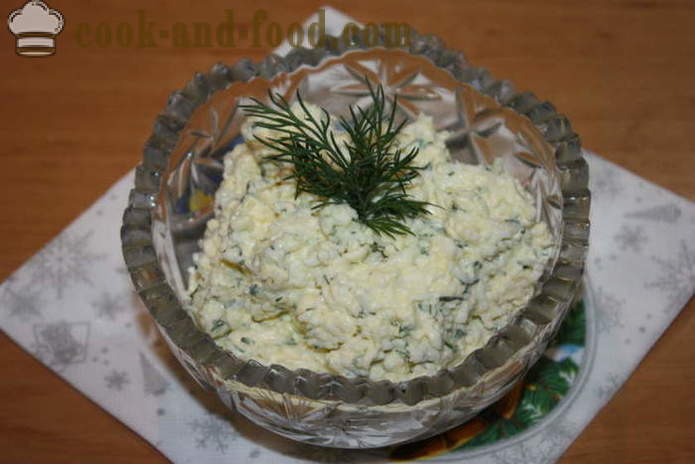 Apéritif juif de fromage fondu à l'ail - comment faire apéritif juif à l'ail, une étape par étape des photos de recettes
