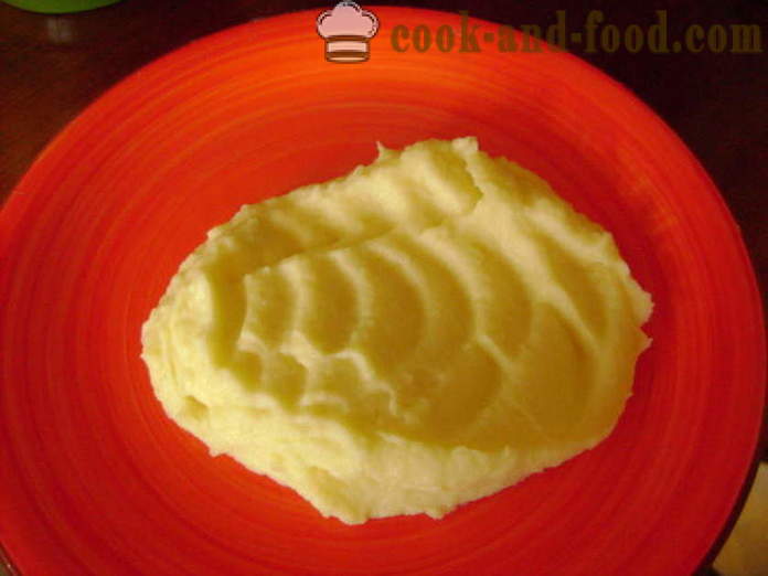 Pommes de terre en purée avec du lait - comment faire cuire les pommes de terre en purée, une étape par étape des photos de recettes
