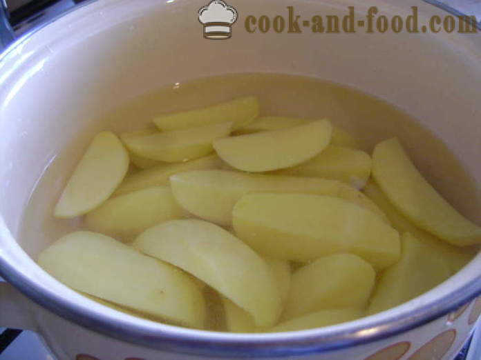 Pommes de terre en purée avec du lait - comment faire cuire les pommes de terre en purée, une étape par étape des photos de recettes