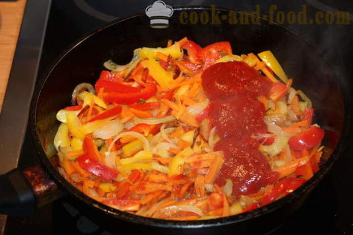 Fromage gnocchi avec sauce aux légumes - comment faire cuire les gnocchis, étape par étape des photos de recettes