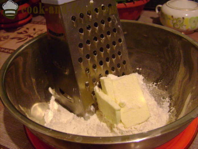 Pâte de levure beurre universel pour les tartes - comment préparer le gâteau de pâte à la levure, une étape par étape des photos de recettes