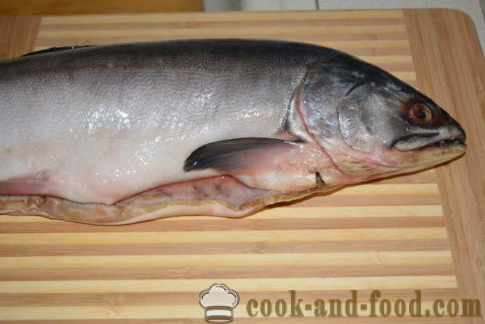 Comment couper le filet de saumon rose - comment séparer le saumon rose des os, une étape par étape des photos de recettes