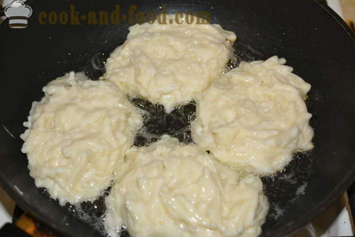 Poitrine rapide nouilles beignets - comment faire cuire des nouilles de crêpes, photos étape par étape recette