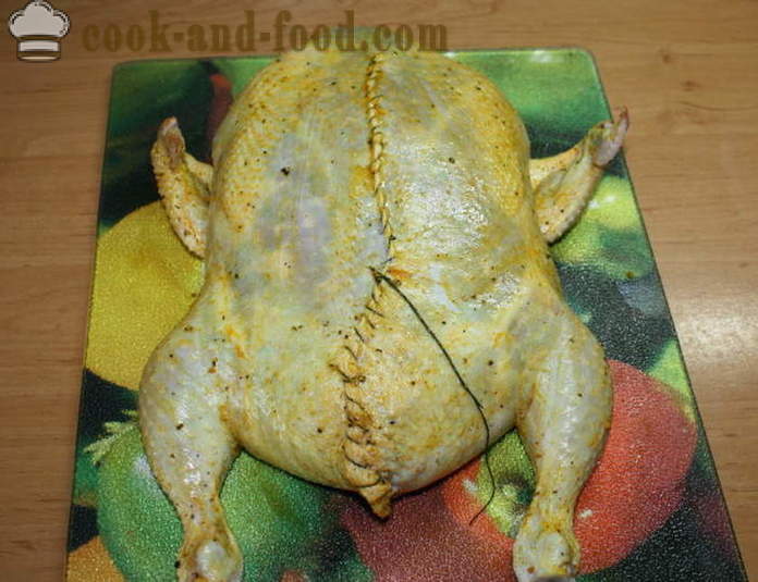 Crêpes farcies de poulet dans le four - comment faire cuire un poulet crêpes farcies sans os, étape par étape des photos de recettes