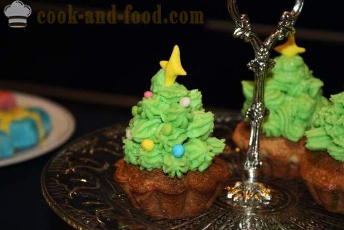 Gâteaux de Noël - comment faire et décorer des gâteaux pour la nouvelle année, avec une étape par étape des photos de recettes