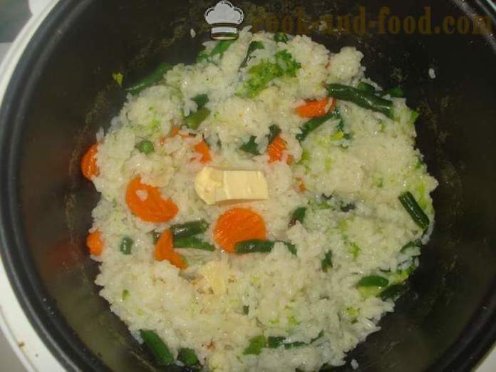 Riz aux légumes dans multivarka - comment faire cuire le riz avec des légumes dans multivarka, étape par étape des photos de recettes