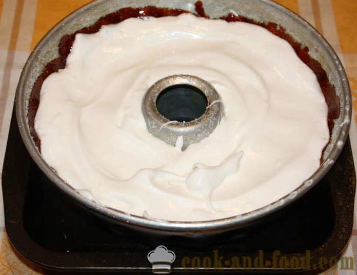 Meringue Dessert au four - comment cuire la meringue à la maison étape par étape des photos de recettes