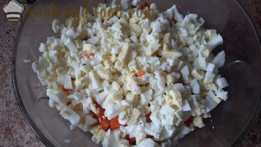Salade de thon avec des oeufs et des pommes de terre - comment préparer une salade de thon en conserve, photos étape par étape de la recette