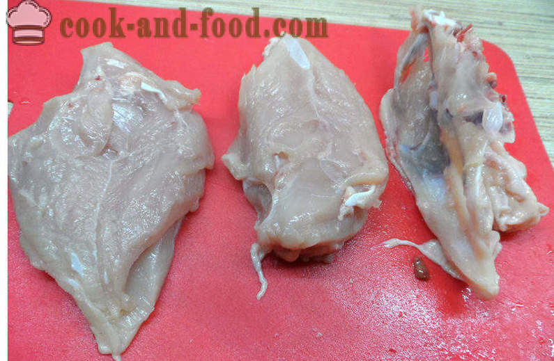 Galantine de poulet - comment faire cuire galantine, étape par étape des photos de recettes