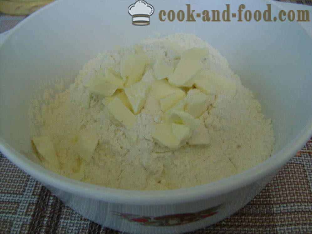 Un test simple pour tartelettes - comment faire tartelettes de pâte à la maison, étape par étape les photos de recettes