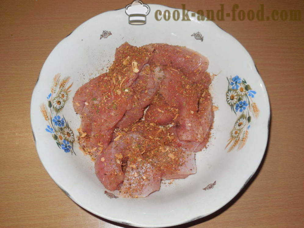 Filet de dinde cuite au four - comment faire cuire un délicieux filet de dinde, avec une étape par étape des photos de recettes