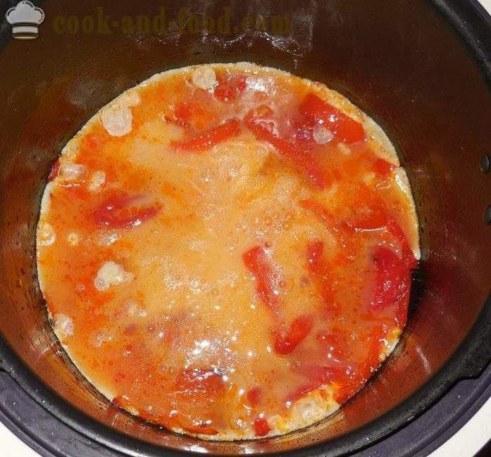 Omelette aux tomates dans multivarka - comment faire cuire une omelette dans multivarka, étape par étape des photos de recettes