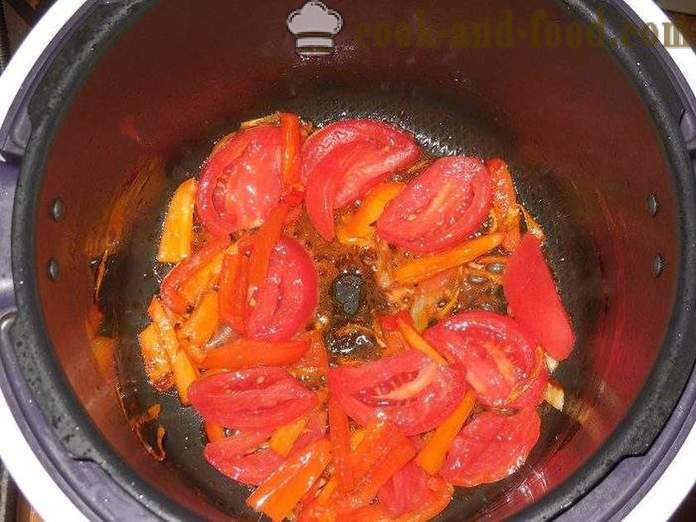 Omelette aux tomates dans multivarka - comment faire cuire une omelette dans multivarka, étape par étape des photos de recettes