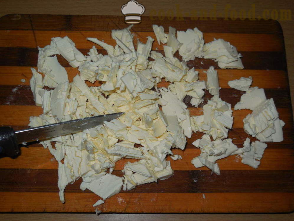 Cookies purée de pommes de terre - comment faire cuire un bâtonnets de pommes de terre au four, avec une étape par étape des photos de recettes