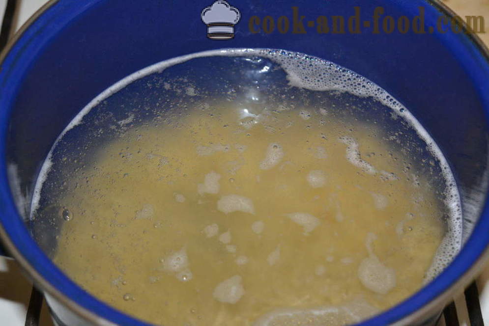 Comment Faire bouillir les nouilles pour la garniture - comment faire cuire les pâtes pour le garder collés ensemble, étape par étape les photos de recettes