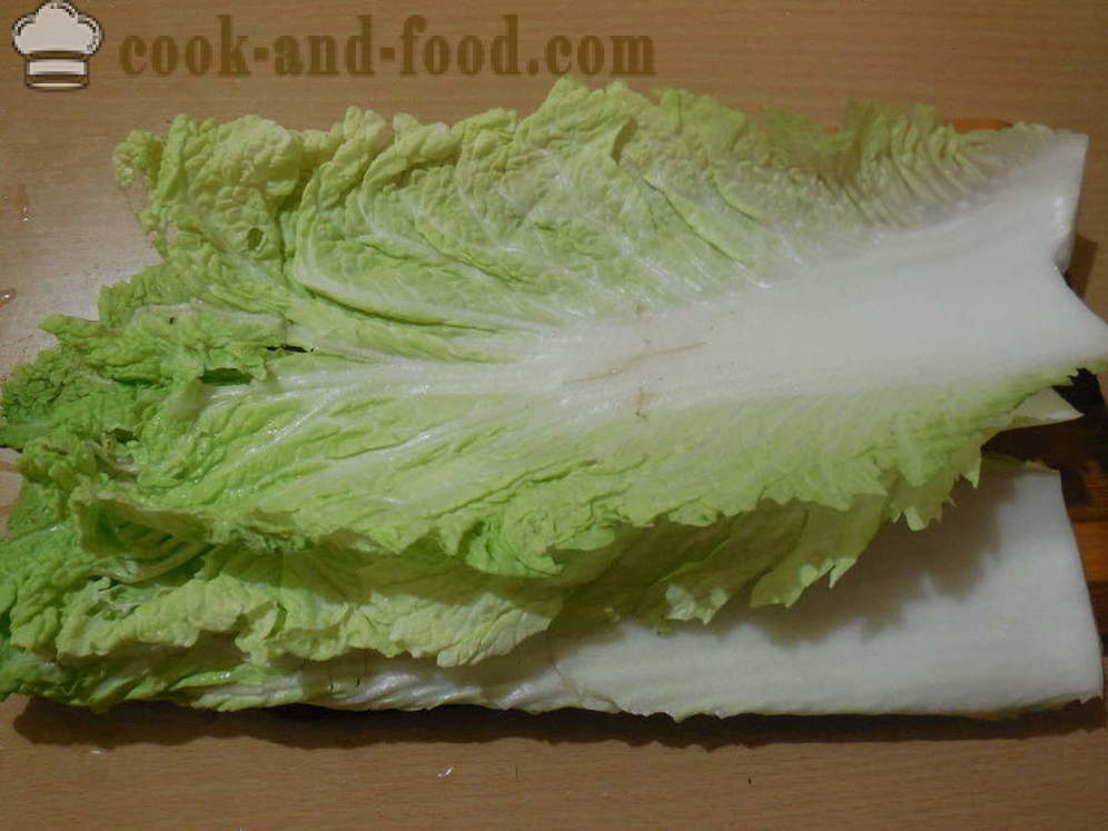 Légumes en coréen - la cuisson des légumes en coréen, une étape par étape des photos de recettes