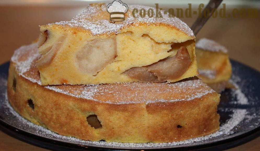 Tarte à la citrouille avec des pommes - comment faire cuire la tarte aux pommes à la citrouille et aux pommes, avec une étape par étape des photos de recettes