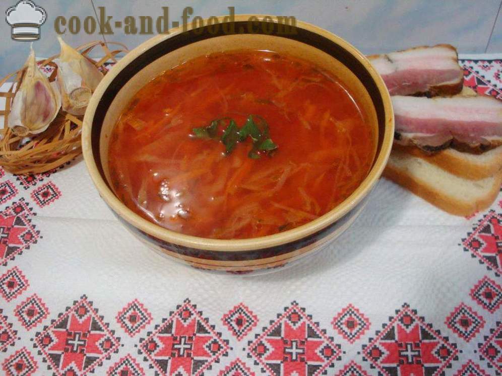 Classique soupe aux légumes - comment faire cuire la soupe aux légumes, une étape par étape des photos de recettes