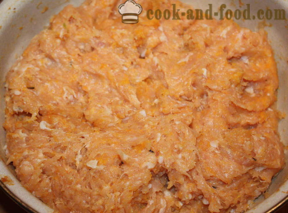 Crème de citrouille avec boulettes de viande - comment faire cuire la purée de soupe de citrouille, une étape par étape des photos de recettes