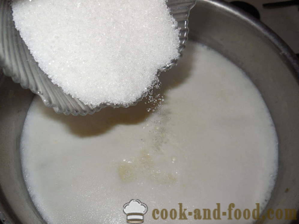 Sago bouillie de lait - comment faire cuire la bouillie de lait sagou, une étape par étape des photos de recettes